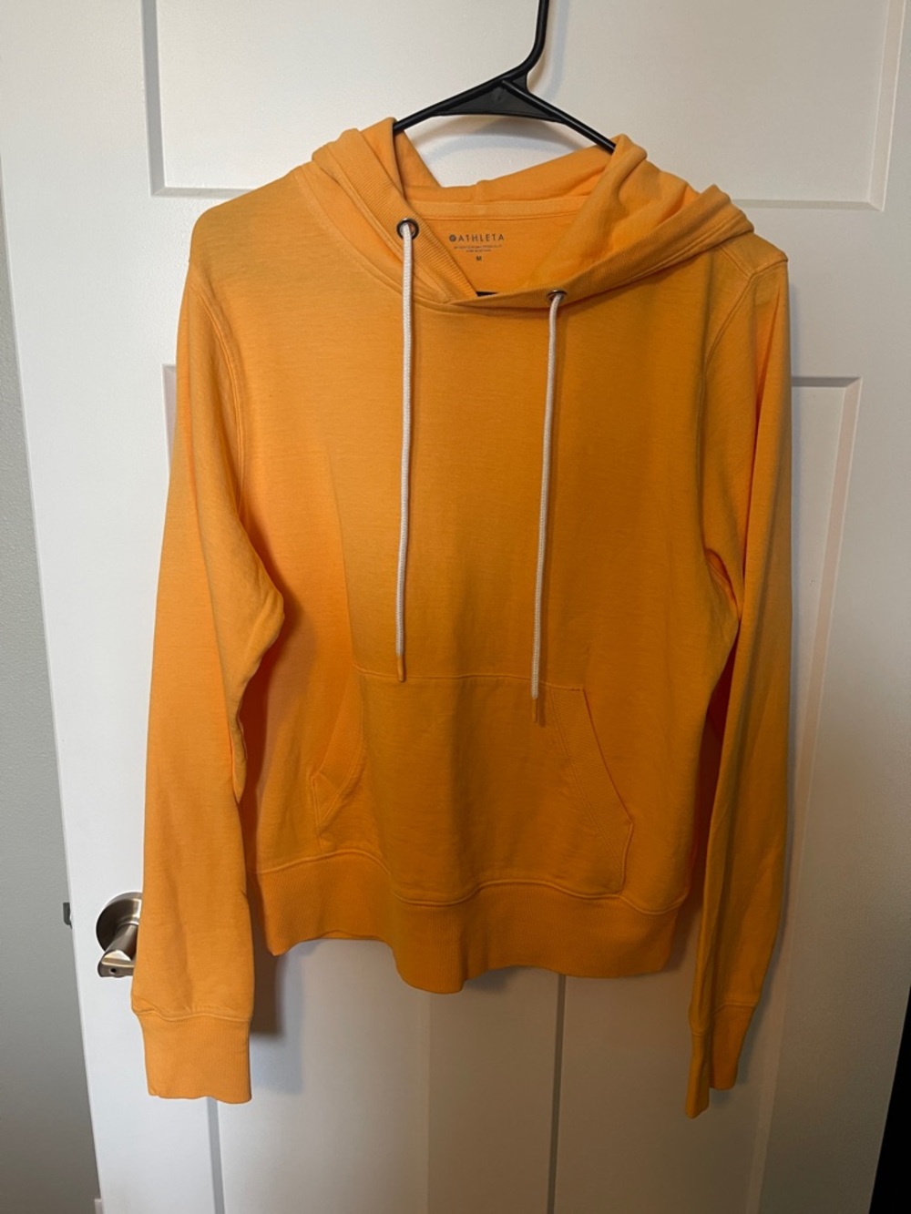 Athleta Women’s Golden Orange Hoodie Sweater